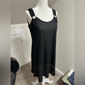 Black Sleeveless Coverup Dress